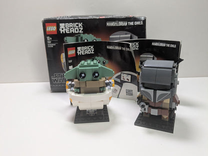 LEGO Brickheadz: The Mandalorian & The Child (75317) - Complete