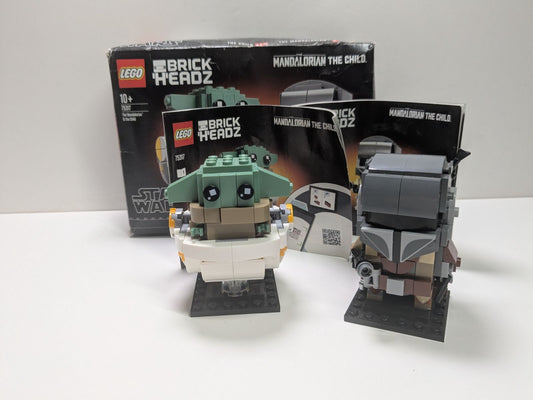 LEGO Brickheadz: The Mandalorian & The Child (75317) - Complete