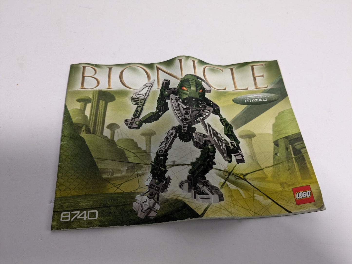 LEGO Bionicle: Toa Hordika Matau (8740) - Complete