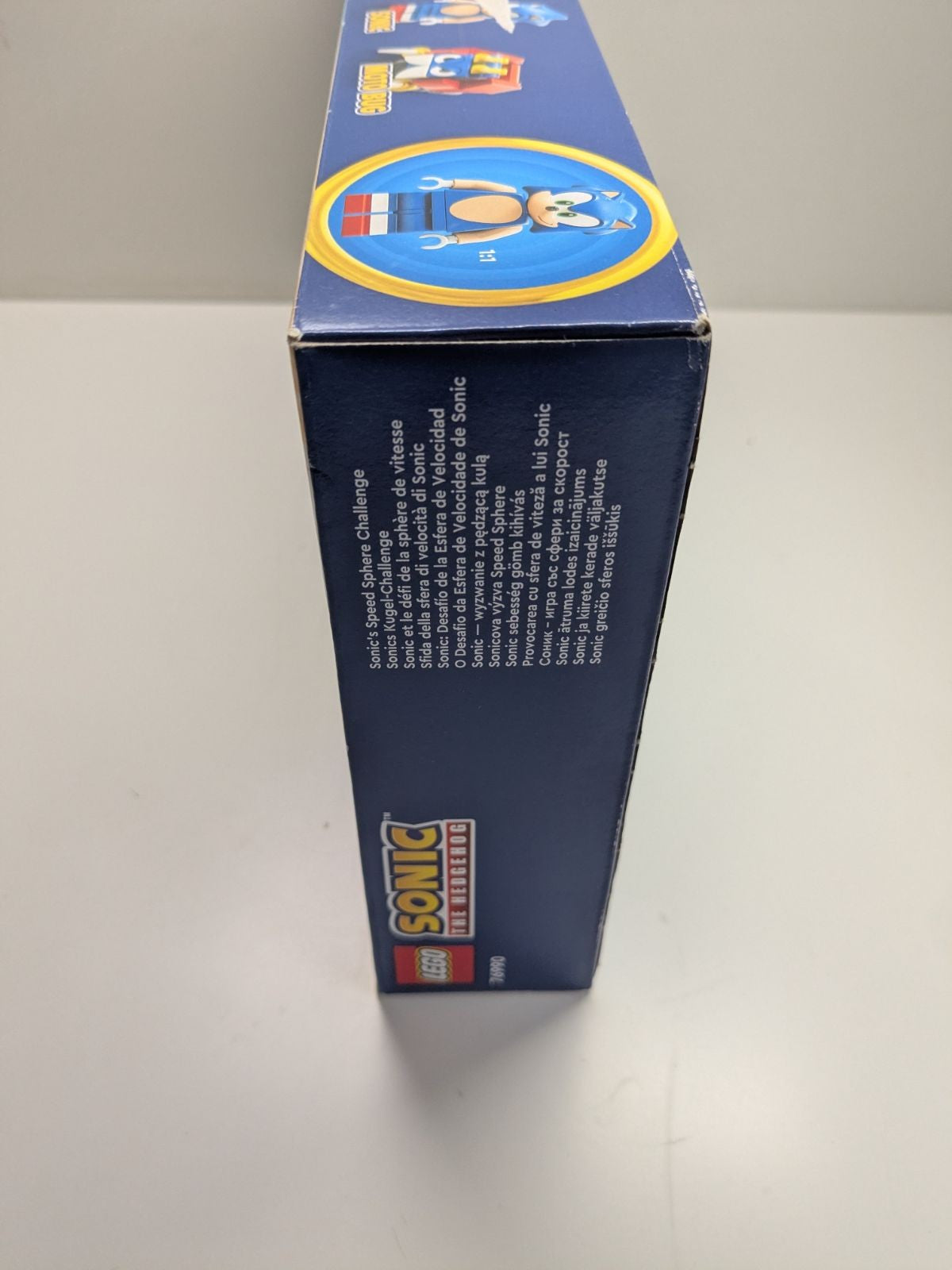 LEGO Sonic The Hedgehog: Sonic the Hedgehog Sonic's Speed Sphere Challenge Set, Buildable Toy Game with 3 Characters incl. a Moto Bug Badnik Figure, Toys for Kids, Boys & Girls 6 Plus Years Old 76990 (76990) - New Sealed - close-up