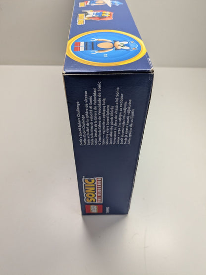 LEGO Sonic The Hedgehog: Sonic the Hedgehog Sonic's Speed Sphere Challenge Set, Buildable Toy Game with 3 Characters incl. a Moto Bug Badnik Figure, Toys for Kids, Boys & Girls 6 Plus Years Old 76990 (76990) - New Sealed - close-up