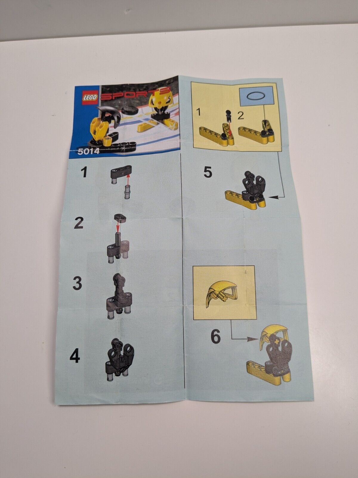 LEGO Sports: Hockey (5014) - Complete - close-up