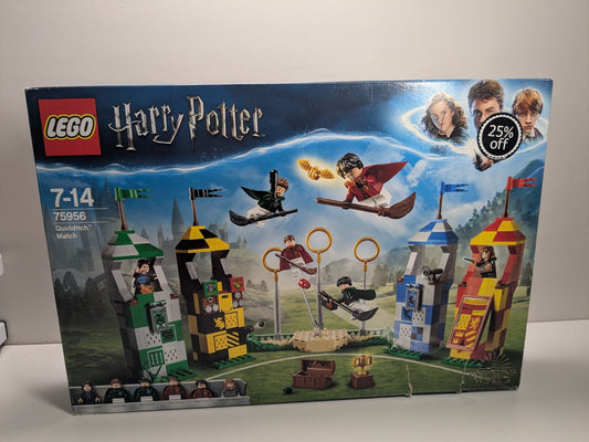 LEGO Harry Potter: Quidditch Match (75956) - New Sealed - box front