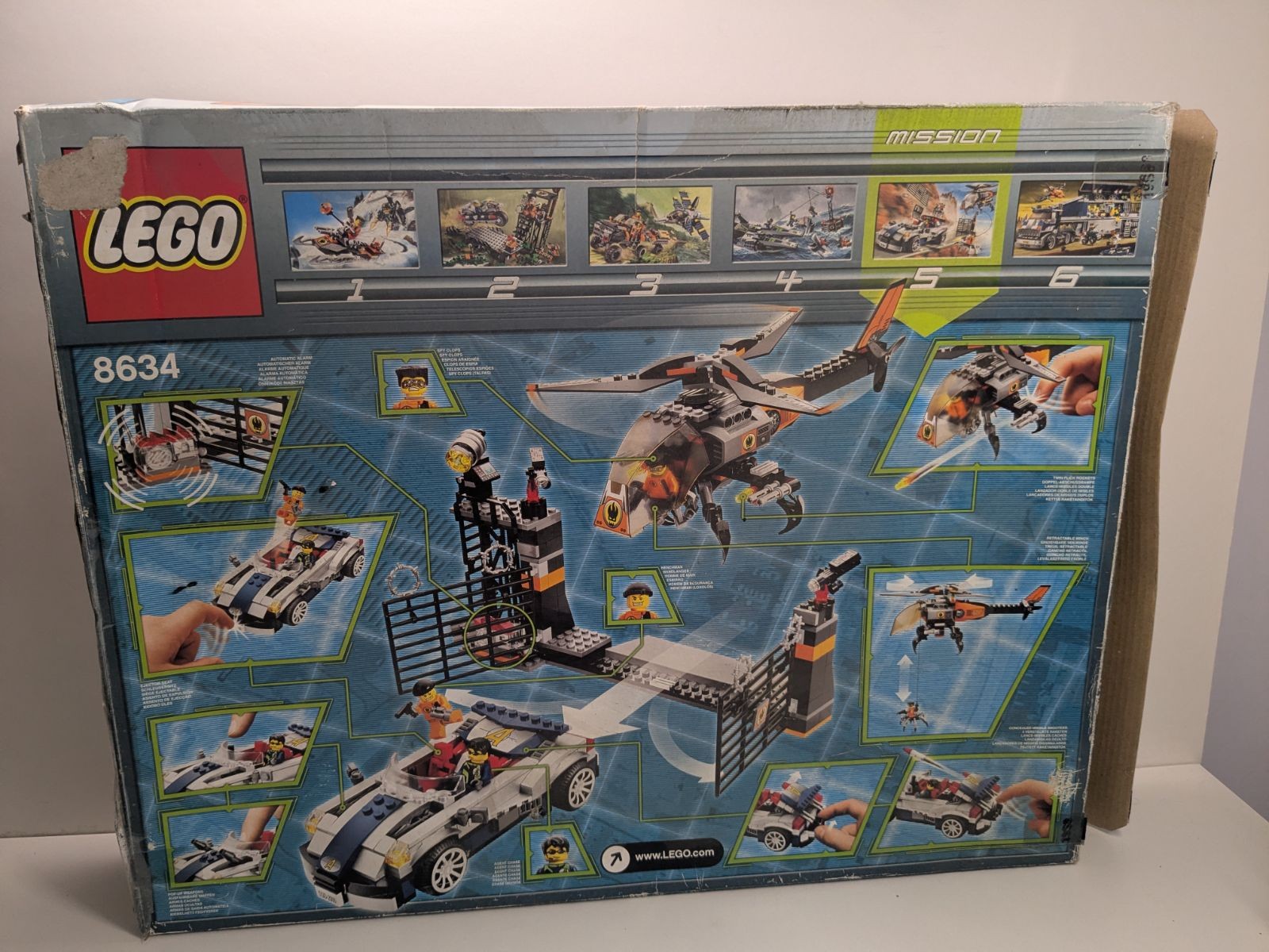 LEGO Agents: Turbocar Chase (8634) - Incomplete - view 14