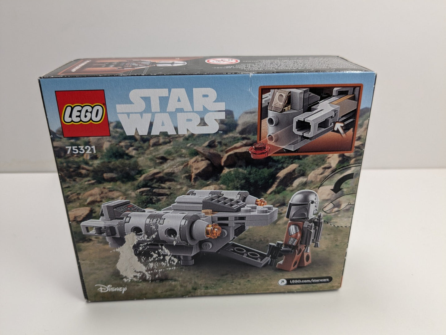 LEGO Star Wars: The Razor Crest Microfighter (75321) - New Sealed - minifigures