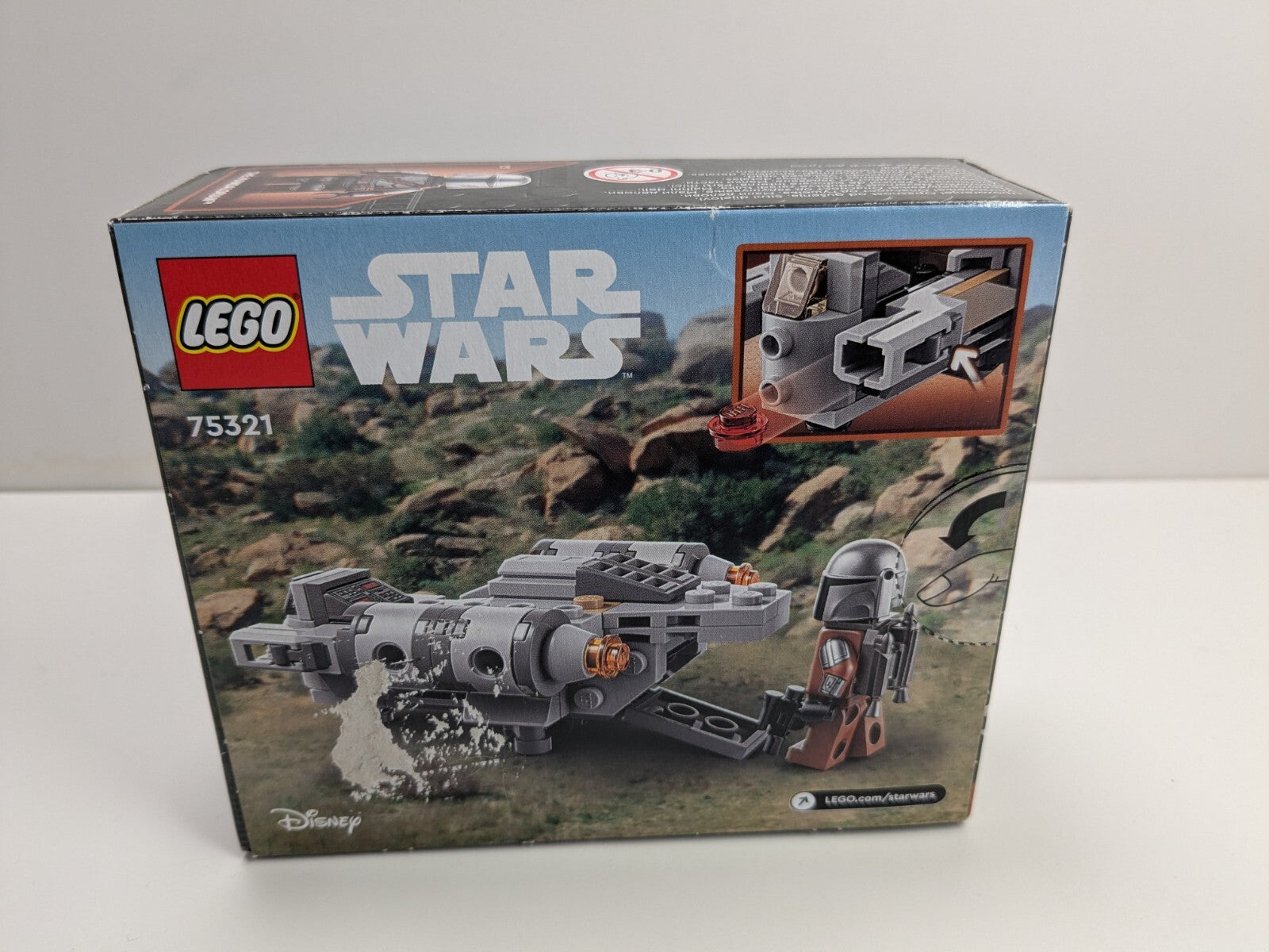 LEGO Star Wars: The Razor Crest Microfighter (75321) - New Sealed - minifigures