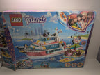 LEGO Friends: Rescue Mission Boat (41381) - Complete - rear view