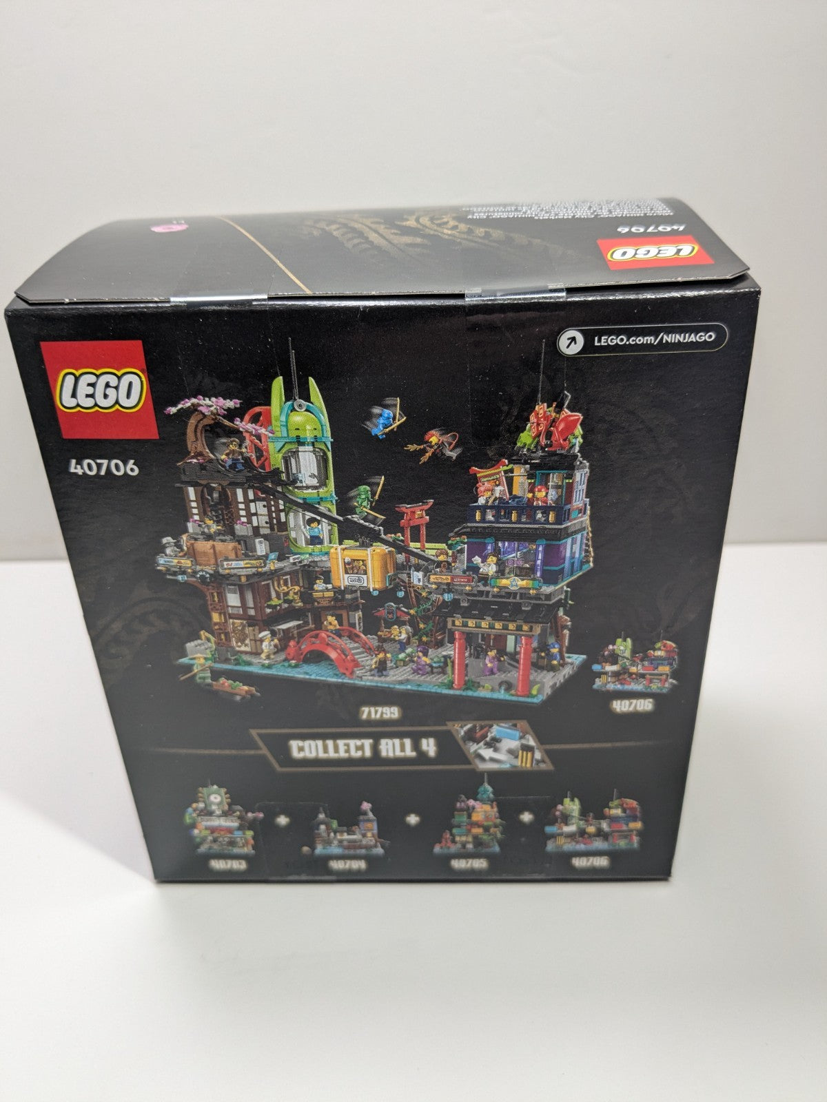LEGO Ninjago: Micro NINJAGO City Markets (40706) - New Sealed - alternate view