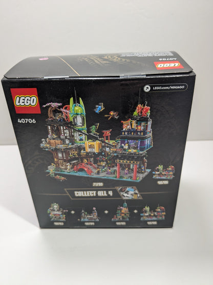 LEGO Ninjago: Micro NINJAGO City Markets (40706) - New Sealed - alternate view