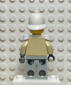 LEGO Baron Von Barron with Pith Helmet and White Epaulettes (adv039) - Complete - built set