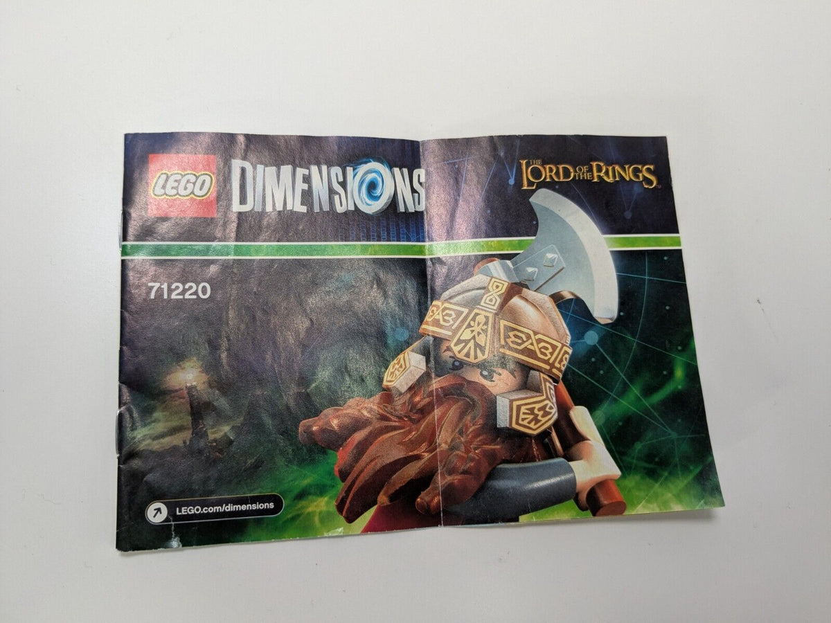 LEGO Dimensions: Gimli Fun Pack (71220) - Complete - close-up
