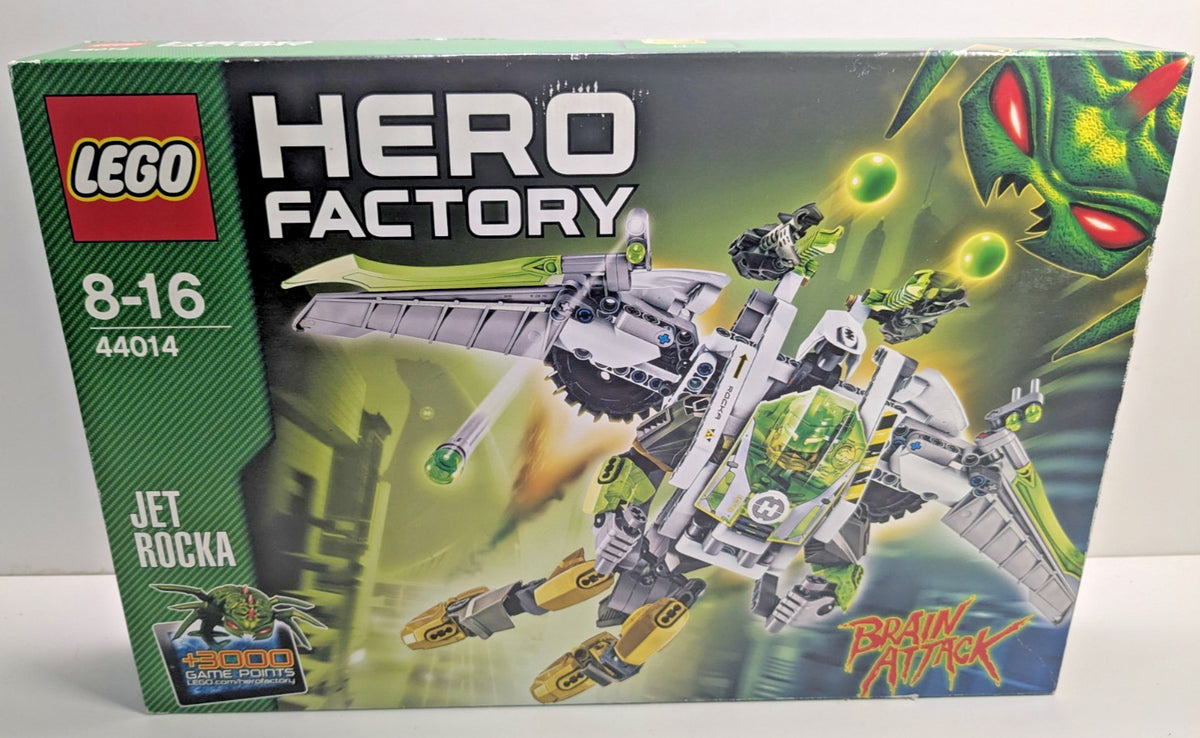 LEGO Hero Factory: JET ROCKA (44014) - New Sealed - box front
