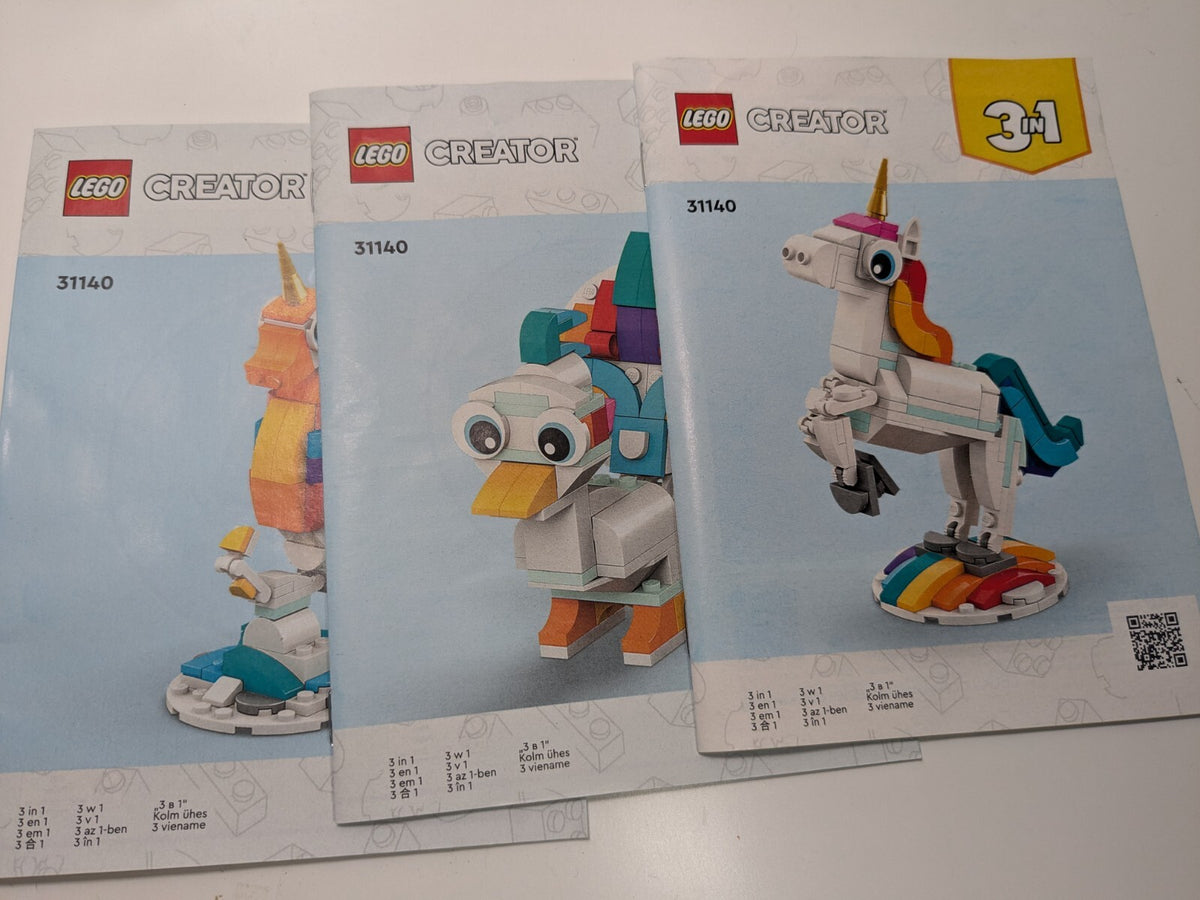 LEGO Creator: Magical Unicorn (31140) - Complete - minifigures