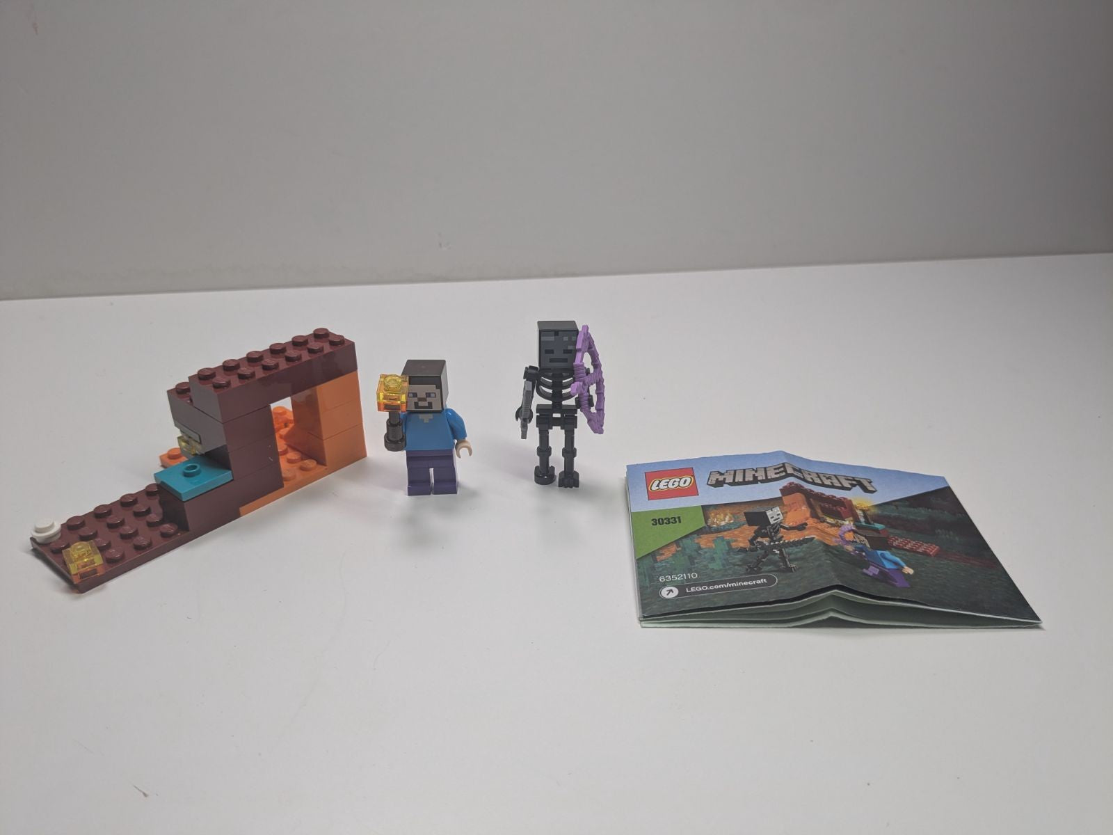 LEGO Minecraft: Minecraft The Nether Duel Polybag Set 30331 (Bagged) (30331) - Complete - box front