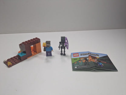 LEGO Minecraft: Minecraft The Nether Duel Polybag Set 30331 (Bagged) (30331) - Complete - box front