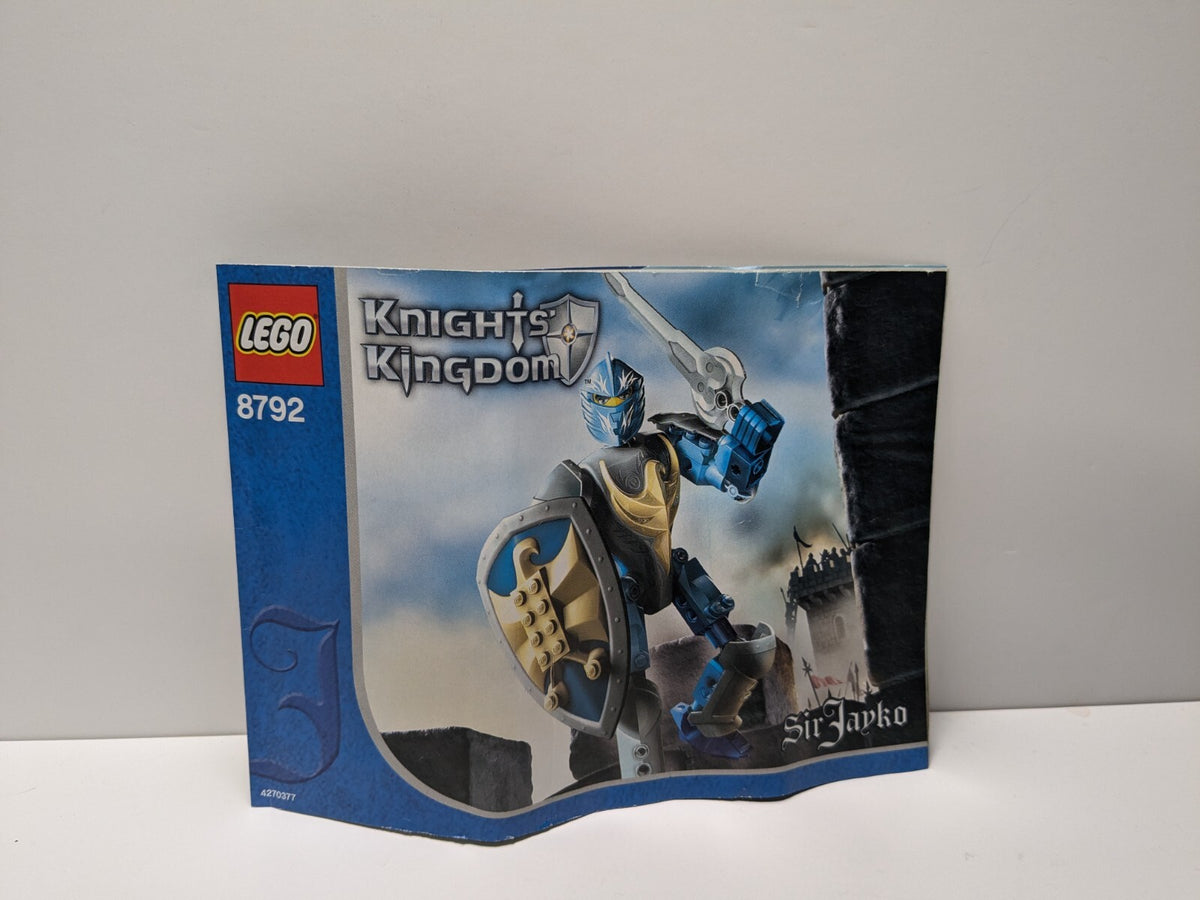 LEGO Castle: Sir Jayko (8792) - Complete - contents
