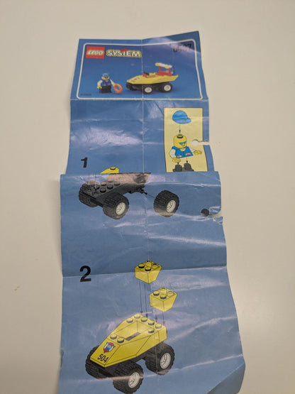 LEGO Town: Beach Buggy (6437) - Complete - rear view