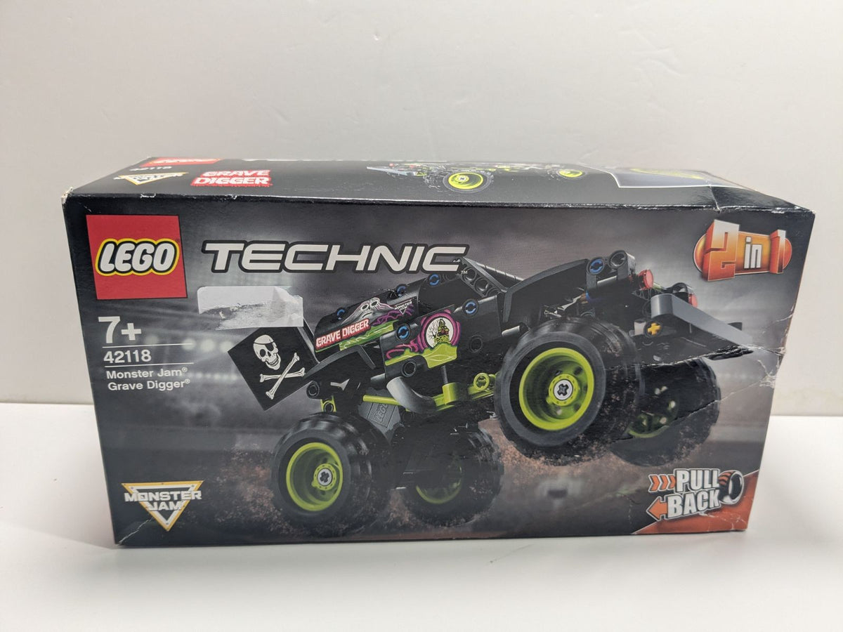 LEGO Technic: Monster Jam Grave Digger (42118) - New Sealed - rear view