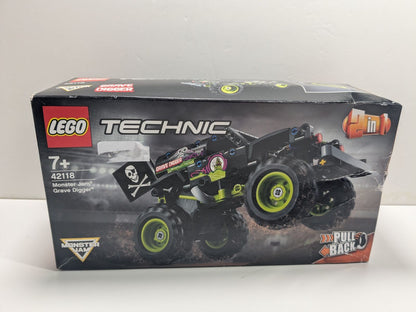 LEGO Technic: Monster Jam Grave Digger (42118) - New Sealed - rear view