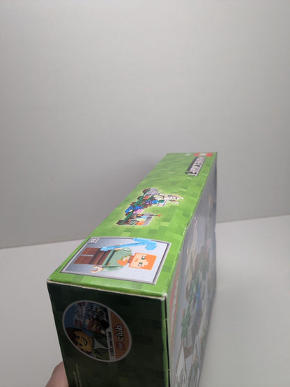 LEGO Minecraft: The Iron Golem (21123) - New Sealed - rear view