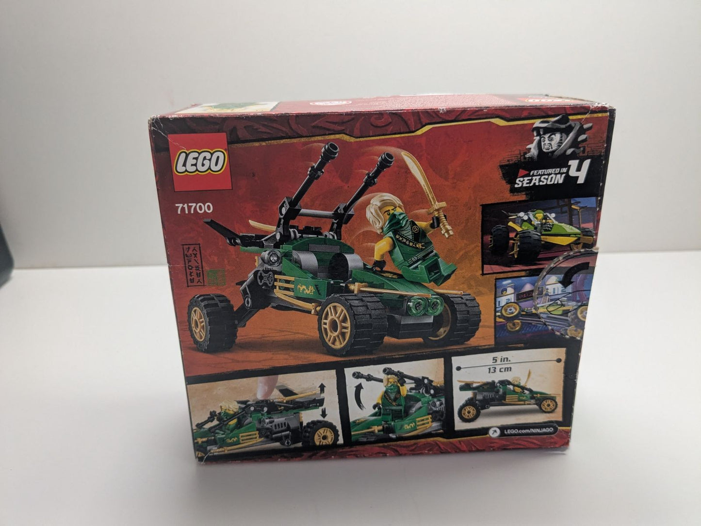 LEGO Ninjago: 71700 Ninjago Jungle Raider (71700) - Complete - rear view