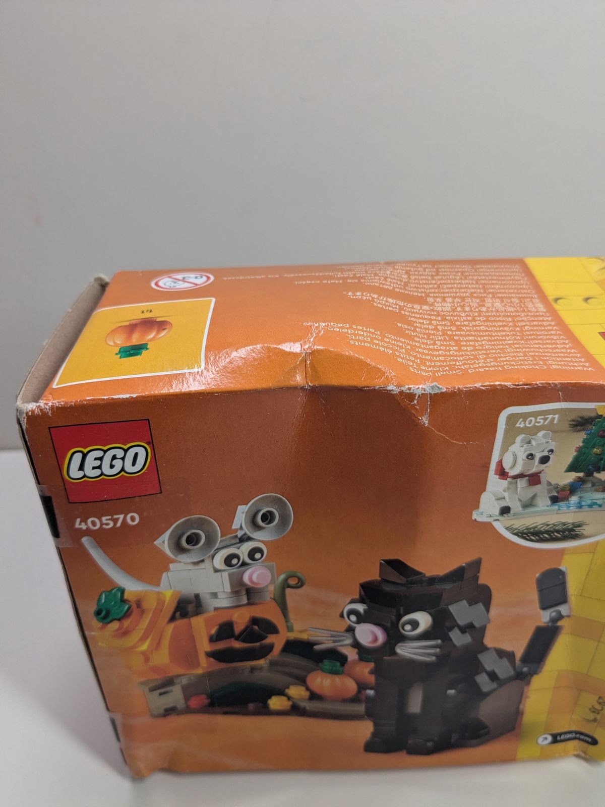 LEGO Seasonal: Halloween Cat & Mouse (40570) - New Sealed - alternate view