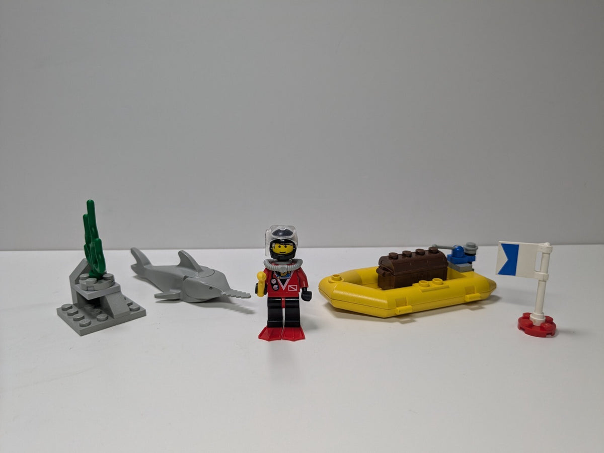 LEGO Town: Sea Hunter (6555) - Complete - box front