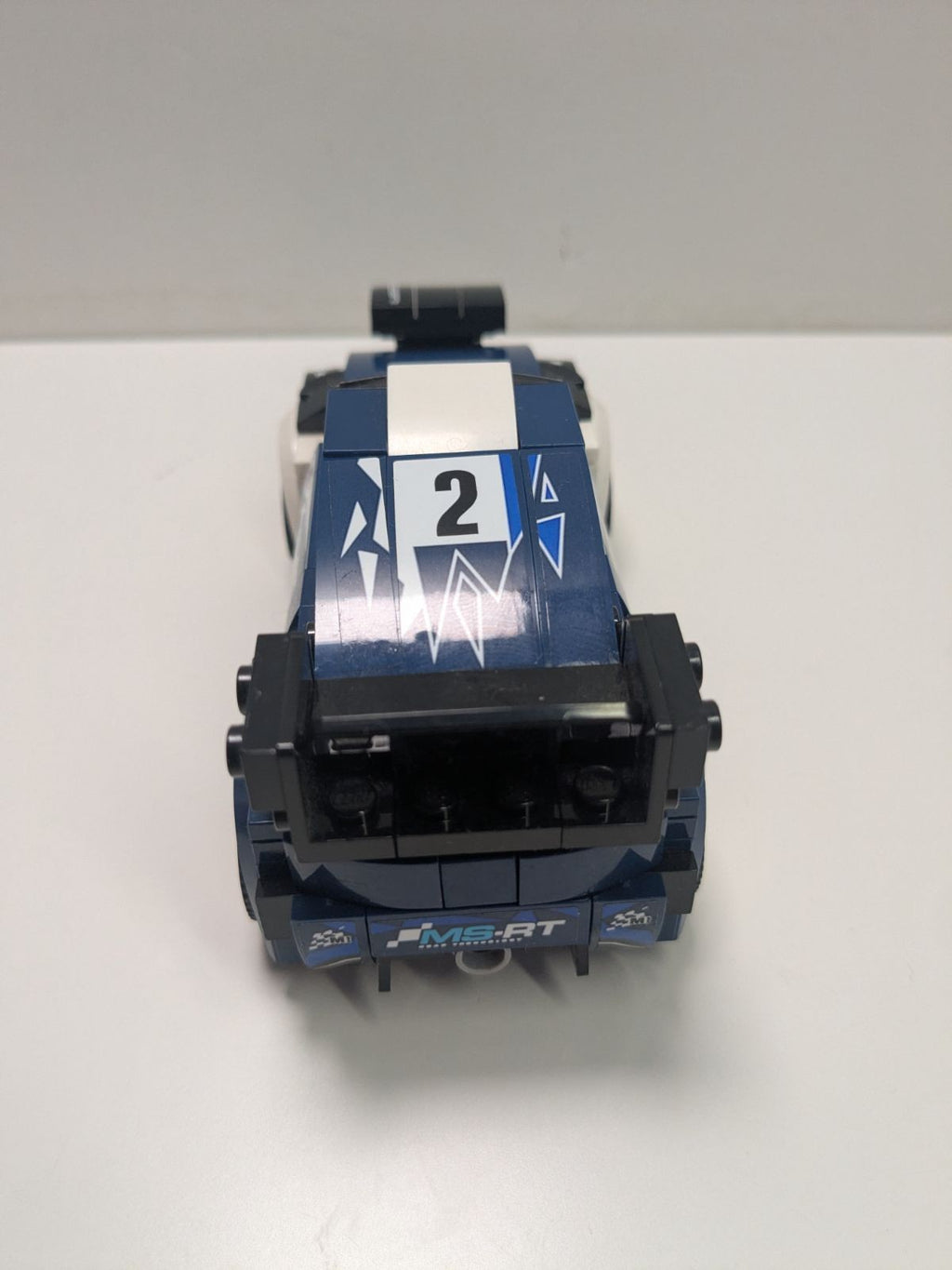 LEGO Speed Champions: Ford Fiesta M-Sport WRC (Missing Stickers) (75885) - Incomplete - rear view