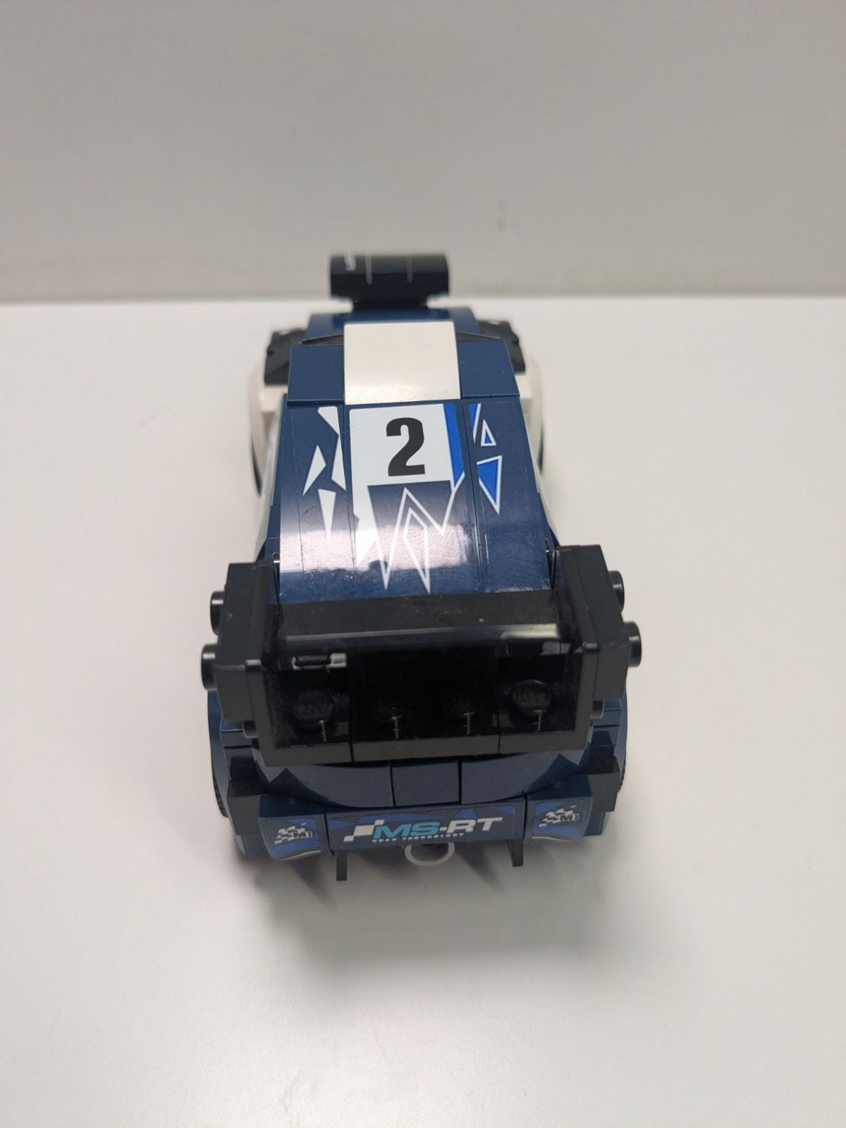 LEGO Speed Champions: Ford Fiesta M-Sport WRC (Missing Stickers) (75885) - Incomplete - rear view