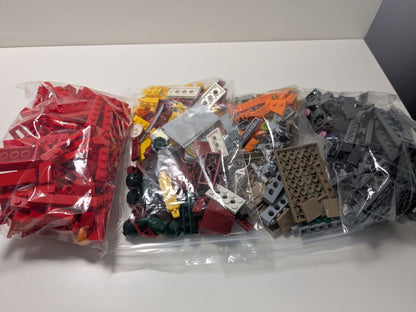 LEGO Ninjago: Fire Temple (2507) - Complete - rear view