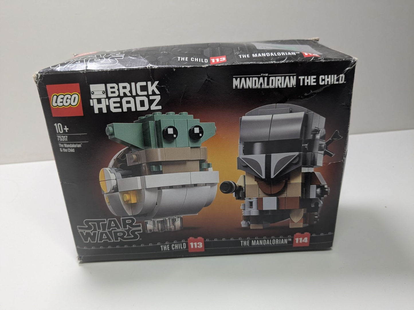 LEGO Brickheadz: The Mandalorian & The Child (75317) - Complete