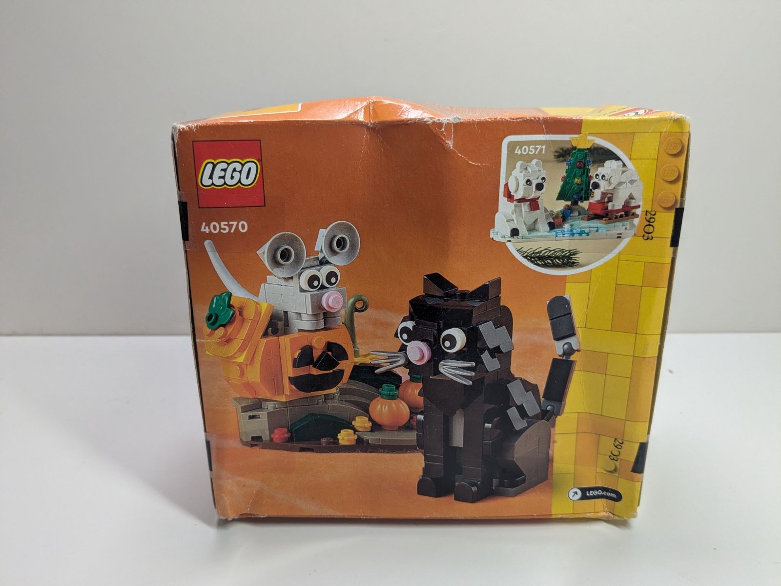 LEGO Seasonal: Halloween Cat & Mouse (40570) - New Sealed - set details