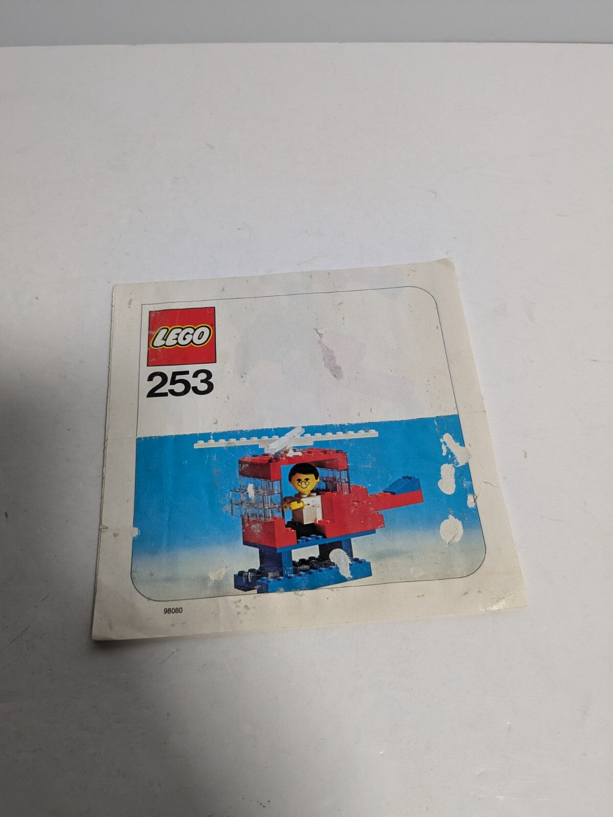 LEGO System: Helicopter and Pilot (253) - Complete