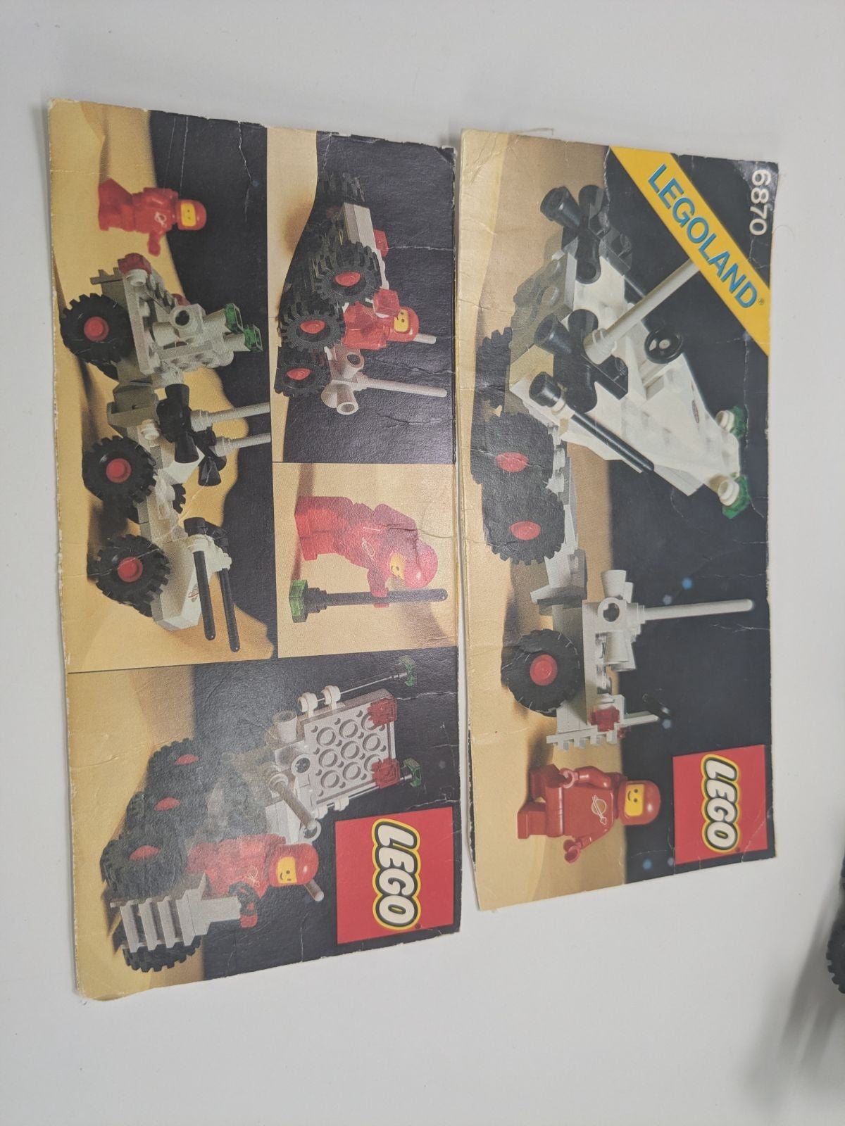 LEGO Space: Space Probe Launcher (6870) - Complete - side view