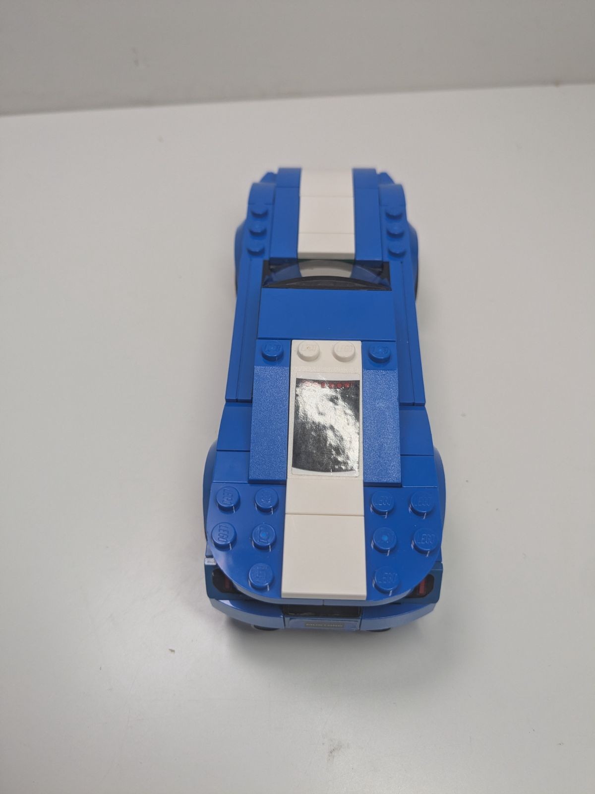 LEGO Speed Champions: Ford Mustang GT (Missing Stickers) (75871) - Incomplete - rear view