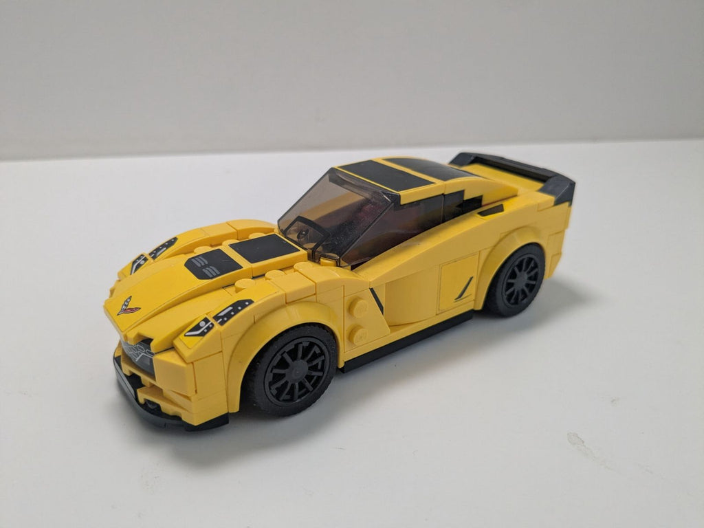 LEGO Speed Champions: Chevrolet Corvette Z06 (75870) - Complete - alternate view