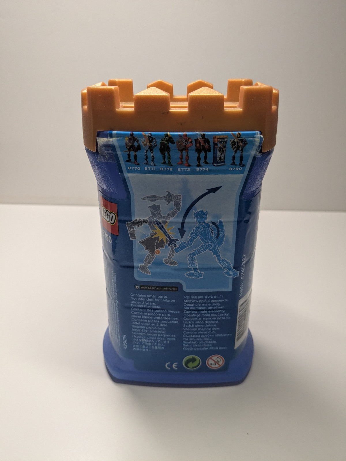 LEGO Castle: King Mathias (8790) - Complete - rear view