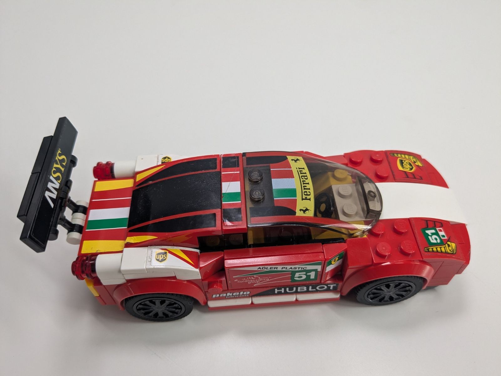 LEGO Speed Champions: 458 Italia GT2 (75908) - Incomplete - play features