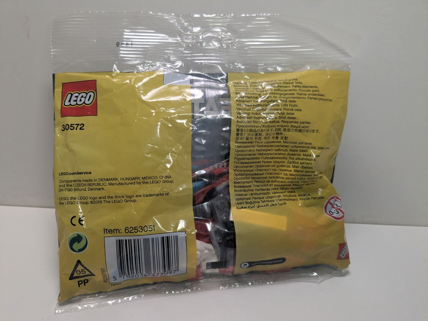 LEGO Creator: Race Car (30572) - New Sealed - minifigures