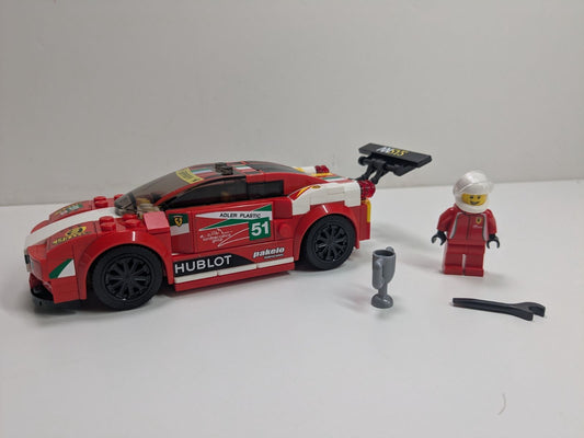 LEGO Speed Champions: 458 Italia GT2 (75908) - Incomplete - box front