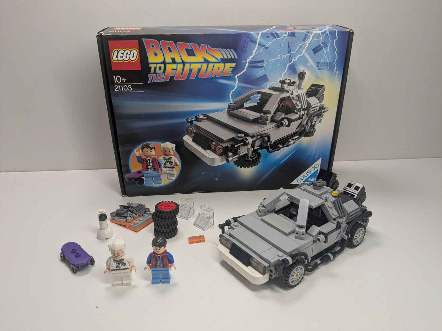 LEGO LEGO Ideas and CUUSOO: The DeLorean Time Machine (21103) - Complete - box front