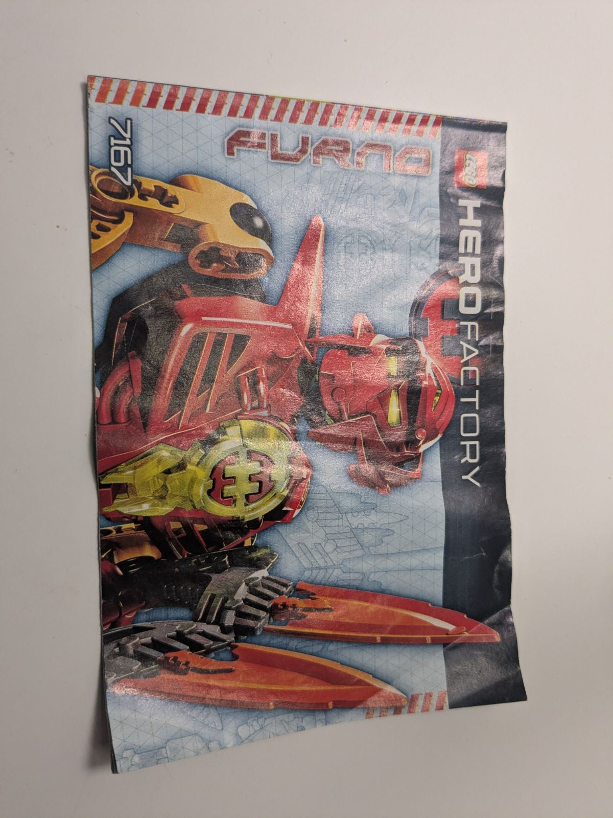 LEGO Hero Factory: William Furno (7167) - Complete - play features