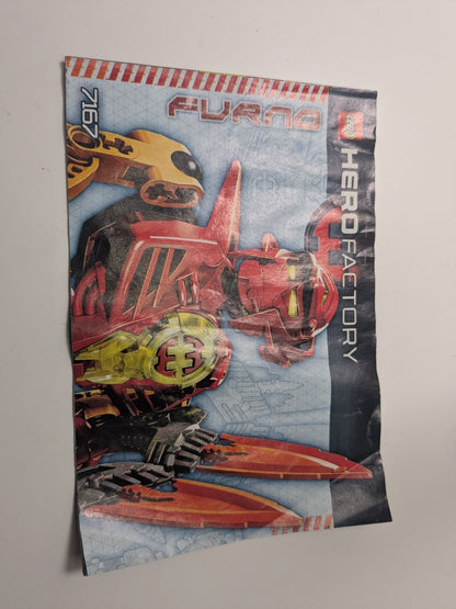 LEGO Hero Factory: William Furno (7167) - Complete - play features