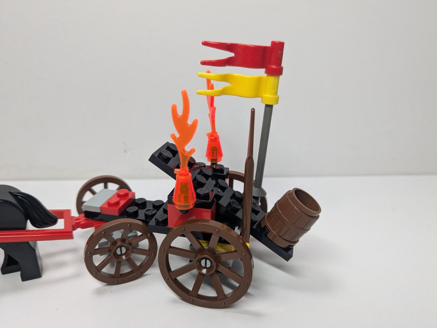 LEGO Castle: Bat Lord's Catapult (6027) - Complete - rear view