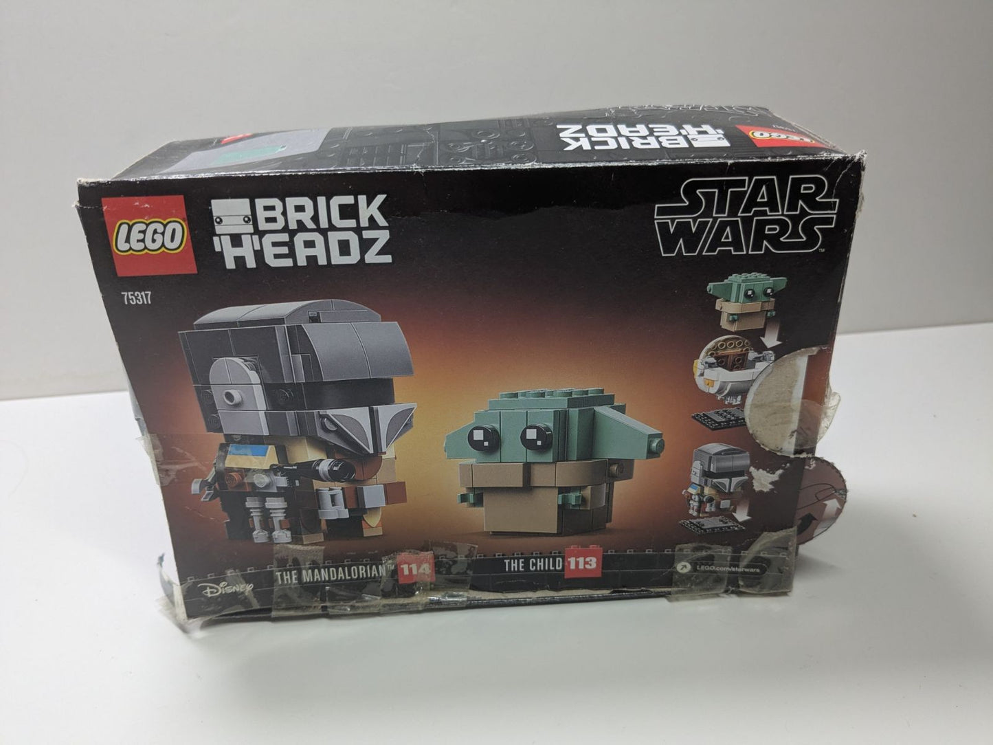 LEGO Brickheadz: The Mandalorian & The Child (75317) - Complete