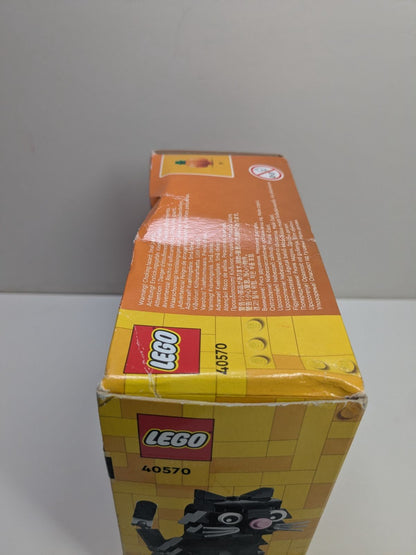 LEGO Seasonal: Halloween Cat & Mouse (40570) - New Sealed - minifigures