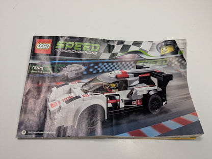 LEGO Speed Champions: Audi R18 e-tron quattro (75872) - Complete - side view