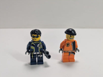 LEGO Agents: Turbocar Chase (8634) - Incomplete - minifigures