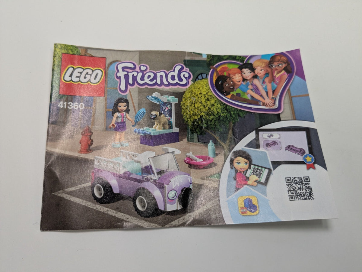 LEGO Friends: Emma's Mobile Veterinary Clinic (41360) - Complete - contents