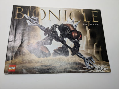 LEGO Bionicle: Rahkshi Panrahk (8587) - Complete